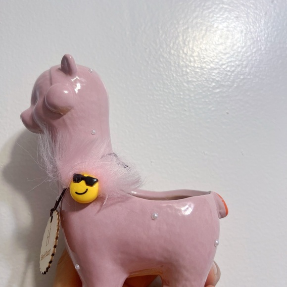 2PCs Ceramic Succulent Planter Pots Mini Liama/Alpaca Design with Gift Box - Picture 10 of 10